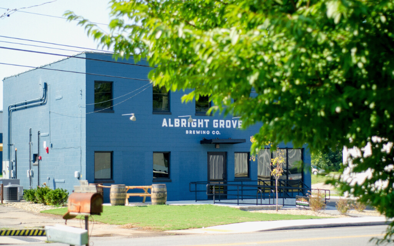 Albright Grove is located in the Marble City neighborhood of Knoxville